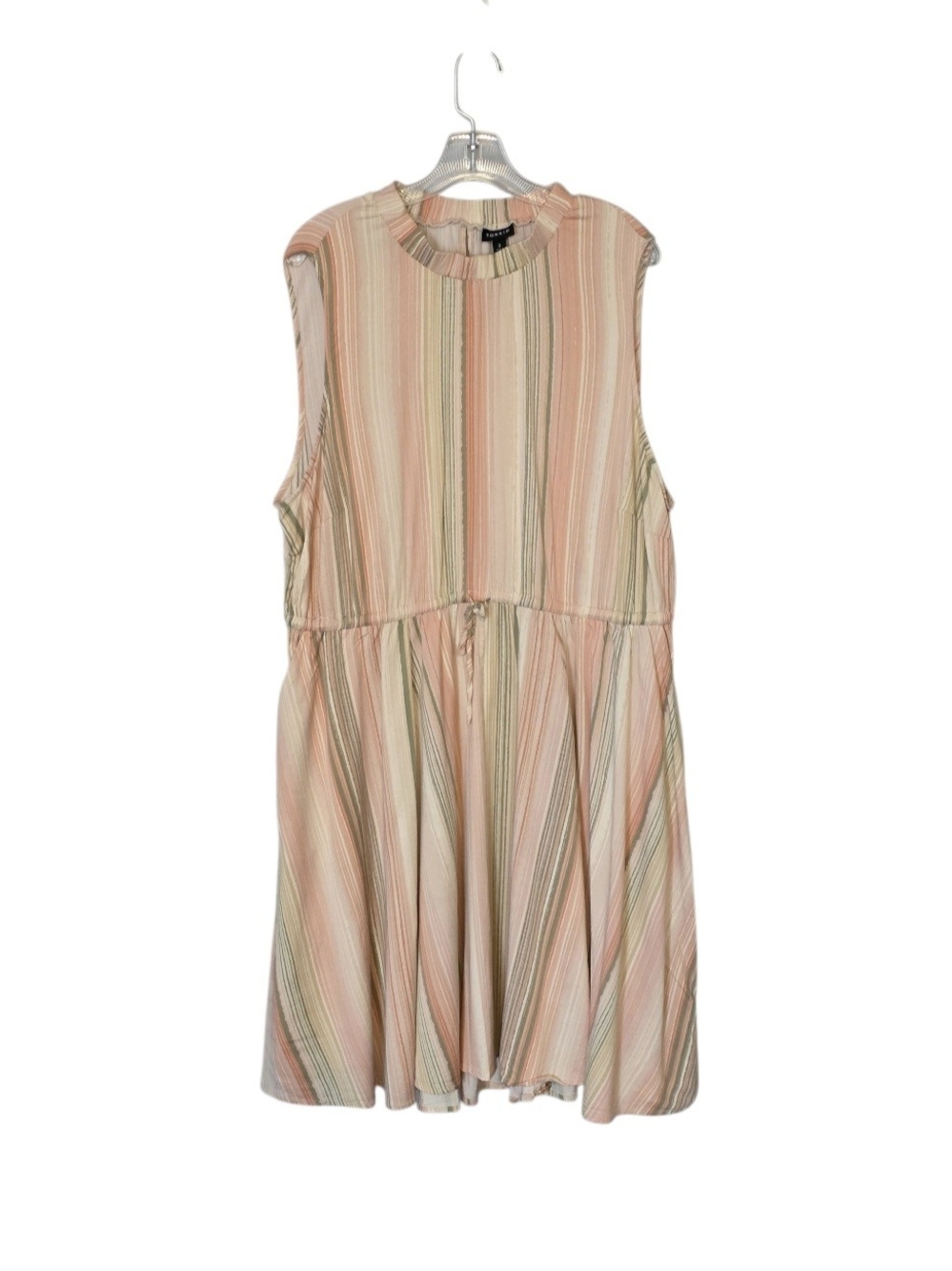 Torrid Fit & Flare / A Line Sleeveless High Mock Neckline Dress Size 3